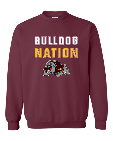 West Covina Bulldogs Design 2 Nation #2 Men's Sweatshirt