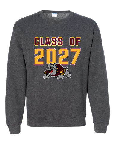 West Covina Bulldogs Design 2 Class of 2027 Men's Sweatshirt