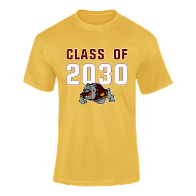 West Covina Bulldogs Design 2 Class of 2030 Men's SS T-Shirt