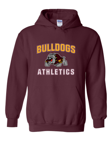 West Covina Bulldogs Design 2 Athletics Men's Hoodie