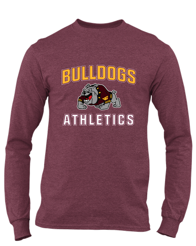 West Covina Bulldogs Design 2 Athletics Men's LS T-Shirt