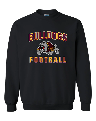 West Covina Bulldogs Design 2 Football #1 Men's Sweatshirt