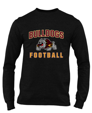 West Covina Bulldogs Design 2 Football #1 Men's LS T-Shirt