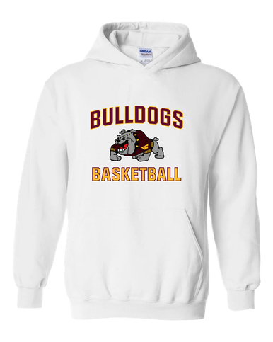 West Covina Bulldogs Design 2 Basketball #1 Men's Hoodie