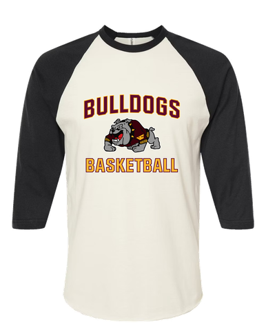 West Covina Bulldogs Design 2 Basketball #1 Men's Baseball T-Shirt