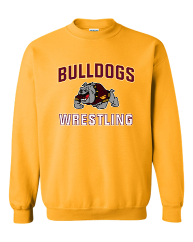 West Covina Bulldogs Design 2 Wrestling Men's Sweatshirt