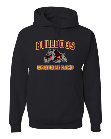 West Covina Bulldogs Design 2 Marching Band Men's Premium Hoodie