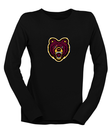 San Lorenzo Grizzlies Mascot #1 Women's Premium LS T-Shirt