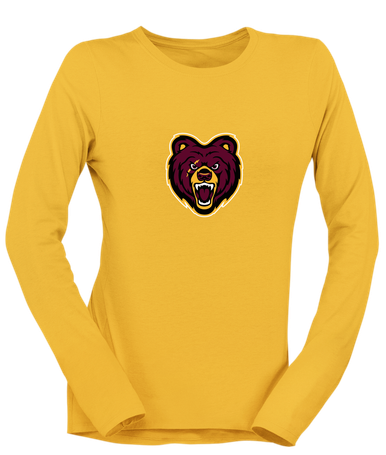 San Lorenzo Grizzlies Mascot #1 Women's LS T-Shirt