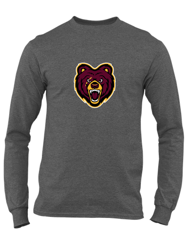 San Lorenzo Grizzlies Mascot #1 Men's Premium LS T-Shirt