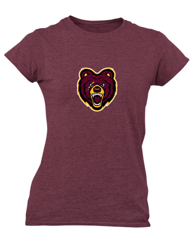 San Lorenzo Grizzlies Mascot #1 Women's Premium SS T-Shirt