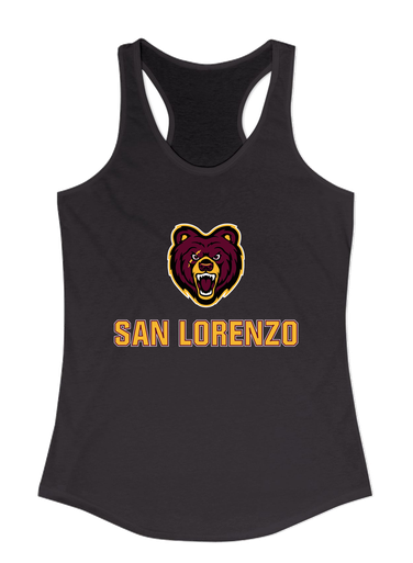 San Lorenzo Grizzlies Mascot #2 Women's Tank Top