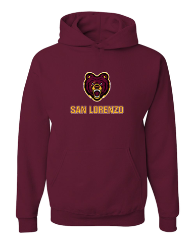San Lorenzo Grizzlies Mascot #2 Men's Premium Hoodie