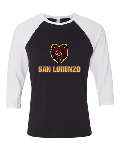 San Lorenzo Grizzlies Mascot #2 Men's Baseball T-Shirt