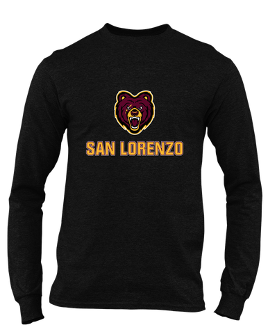 San Lorenzo Grizzlies Mascot #2 Men's Premium LS T-Shirt
