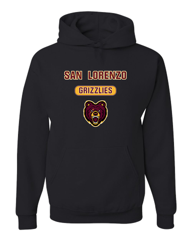 San Lorenzo Grizzlies Mascot #3 Men's Premium Hoodie