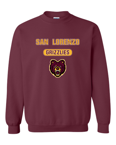 San Lorenzo Grizzlies Mascot #3 Men's Sweatshirt