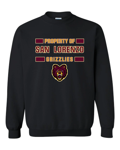 San Lorenzo Grizzlies Property Of Men's Sweatshirt