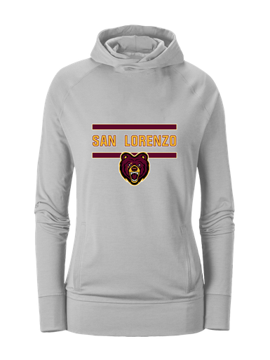 San Lorenzo Grizzlies Mascot #4 Women's Hoodie