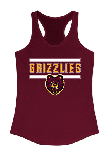 San Lorenzo Grizzlies Mascot #5 Women's Tank Top