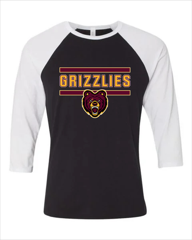 San Lorenzo Grizzlies Mascot #5 Men's Baseball T-Shirt