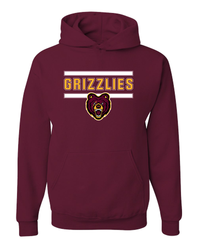 San Lorenzo Grizzlies Mascot #5 Men's Premium Hoodie