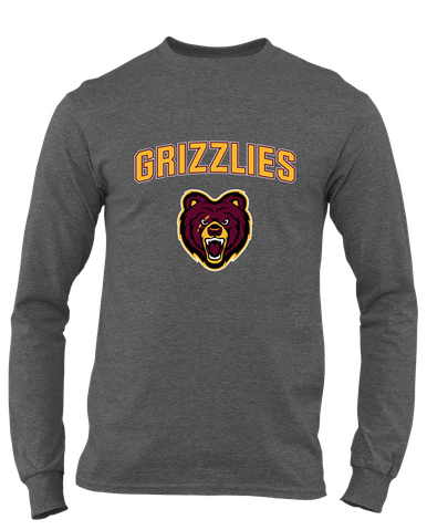 San Lorenzo Grizzlies Mascot #6 Men's Premium LS T-Shirt