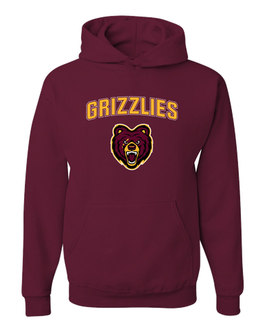 San Lorenzo Grizzlies Mascot #6 Men's Premium Hoodie
