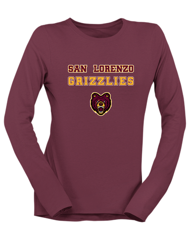 San Lorenzo Grizzlies Spirit Women's LS T-Shirt