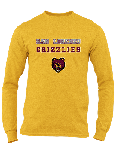 San Lorenzo Grizzlies Spirit Men's LS T-Shirt