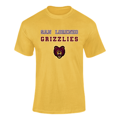 San Lorenzo Grizzlies Spirit Men's SS T-Shirt