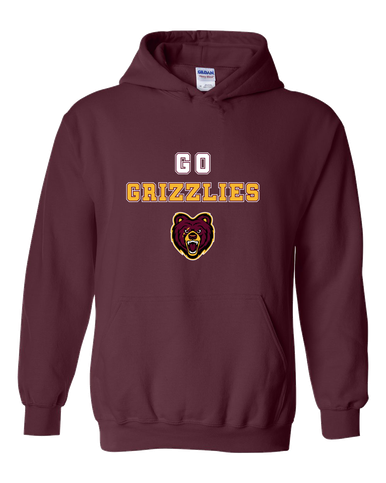 San Lorenzo Grizzlies Go Team Men's Hoodie