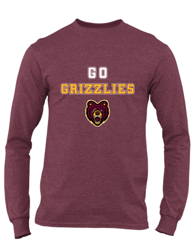 San Lorenzo Grizzlies Go Team Men's LS T-Shirt