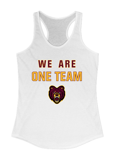 San Lorenzo Grizzlies We Are One Team Women's Tank Top