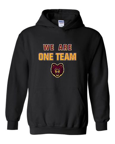 San Lorenzo Grizzlies We Are One Team Men's Hoodie