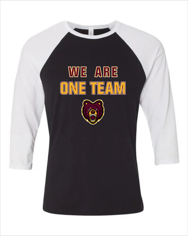 San Lorenzo Grizzlies We Are One Team Men's Baseball T-Shirt