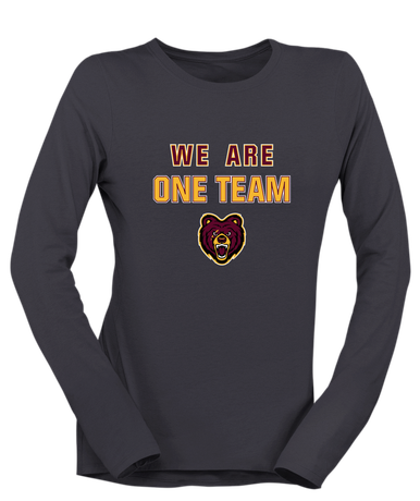 San Lorenzo Grizzlies We Are One Team Women's LS T-Shirt