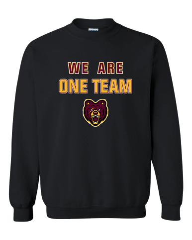 San Lorenzo Grizzlies We Are One Team Men's Sweatshirt