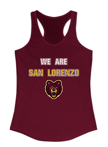 San Lorenzo Grizzlies We Are Women's Tank Top