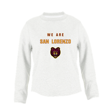 San Lorenzo Grizzlies We Are Women's Sweatshirt
