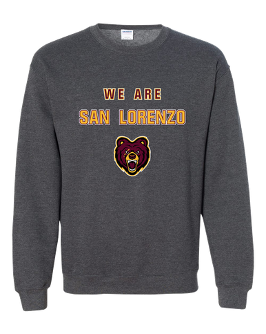 San Lorenzo Grizzlies We Are Men's Sweatshirt