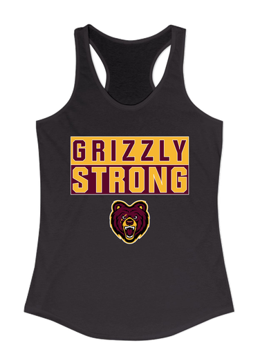 San Lorenzo Grizzlies Strong #1 Women's Tank Top