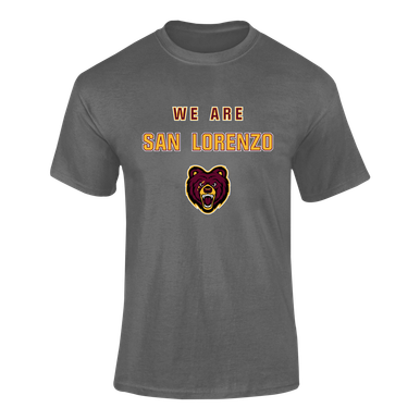San Lorenzo Grizzlies We Are Men's SS T-Shirt