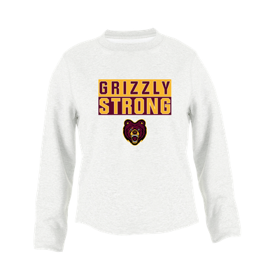 San Lorenzo Grizzlies Strong #1 Women's Sweatshirt