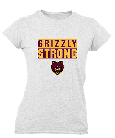 San Lorenzo Grizzlies Strong #1 Women's Premium SS T-Shirt