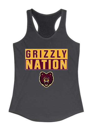 San Lorenzo Grizzlies Nation #1 Women's Tank Top