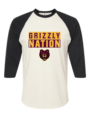 San Lorenzo Grizzlies Nation #1 Men's Baseball T-Shirt
