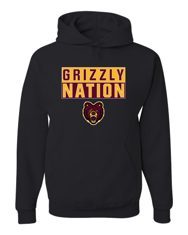 San Lorenzo Grizzlies Nation #1 Men's Premium Hoodie