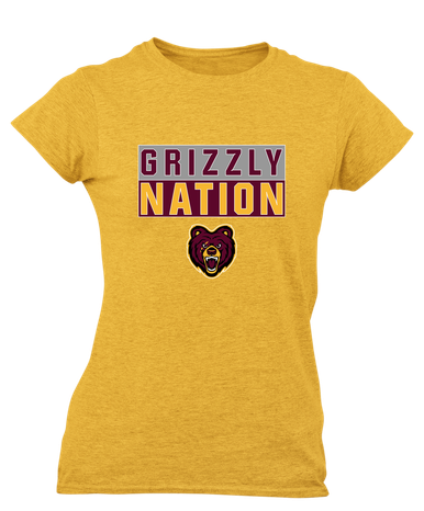 San Lorenzo Grizzlies Nation #1 Women's Premium SS T-Shirt