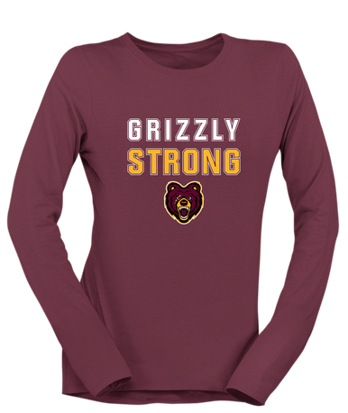 San Lorenzo Grizzlies Strong #2 Women's LS T-Shirt